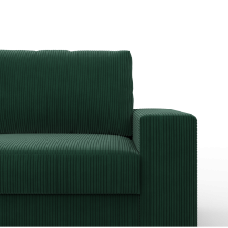VELANO LL Corner Sofa, Side - LEFT, Color - BOTTLE GREEN VELANO LL Corner Sofa, Side - LEFT, Color - BOTTLE GREEN