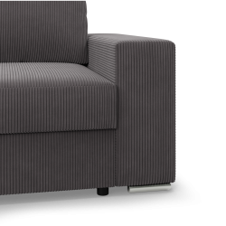 VELANO LL Corner Sofa, Side - LEFT, Color - DARK GRAY VELANO LL Corner Sofa, Side - LEFT, Color - DARK GRAY