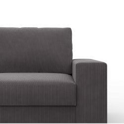 VELANO LL Corner Sofa, Side - LEFT, Color - DARK GRAY VELANO LL Corner Sofa, Side - LEFT, Color - DARK GRAY