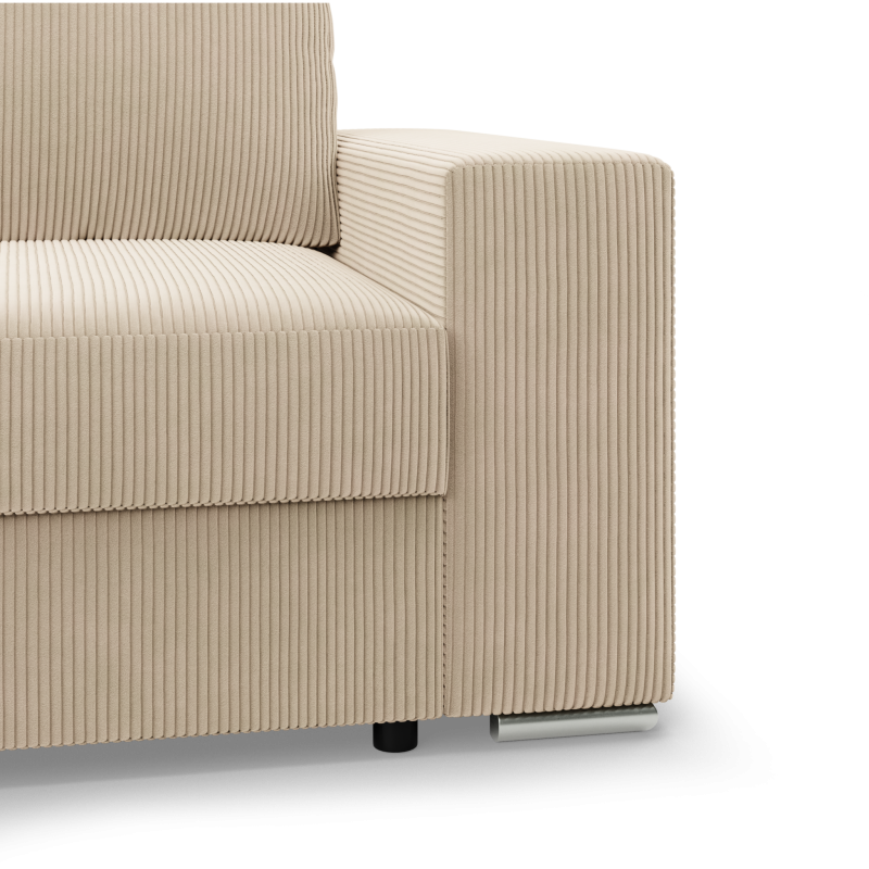 VELANO LL Corner Sofa, Side - LEFT, Color - CREAM VELANO LL Corner Sofa, Side - LEFT, Color - CREAM