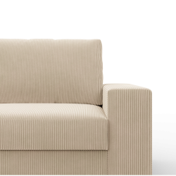 VELANO LL Corner Sofa, Side - LEFT, Color - CREAM VELANO LL Corner Sofa, Side - LEFT, Color - CREAM