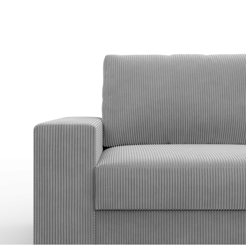 VELANO LL Corner Sofa, Side - RIGHT, Color - GRAY VELANO LL Corner Sofa, Side - RIGHT, Color - GRAY