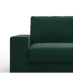 VELANO LL Corner Sofa, Side - RIGHT, Color - BOTTLE GREEN VELANO LL Corner Sofa, Side - RIGHT, Color - BOTTLE GREEN