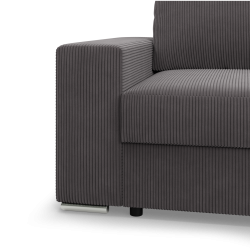 VELANO LL Corner Sofa, Side - RIGHT, Color - DARK GRAY VELANO LL Corner Sofa, Side - RIGHT, Color - DARK GRAY