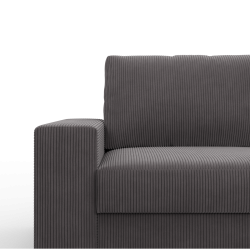 VELANO LL Corner Sofa, Side - RIGHT, Color - DARK GRAY VELANO LL Corner Sofa, Side - RIGHT, Color - DARK GRAY