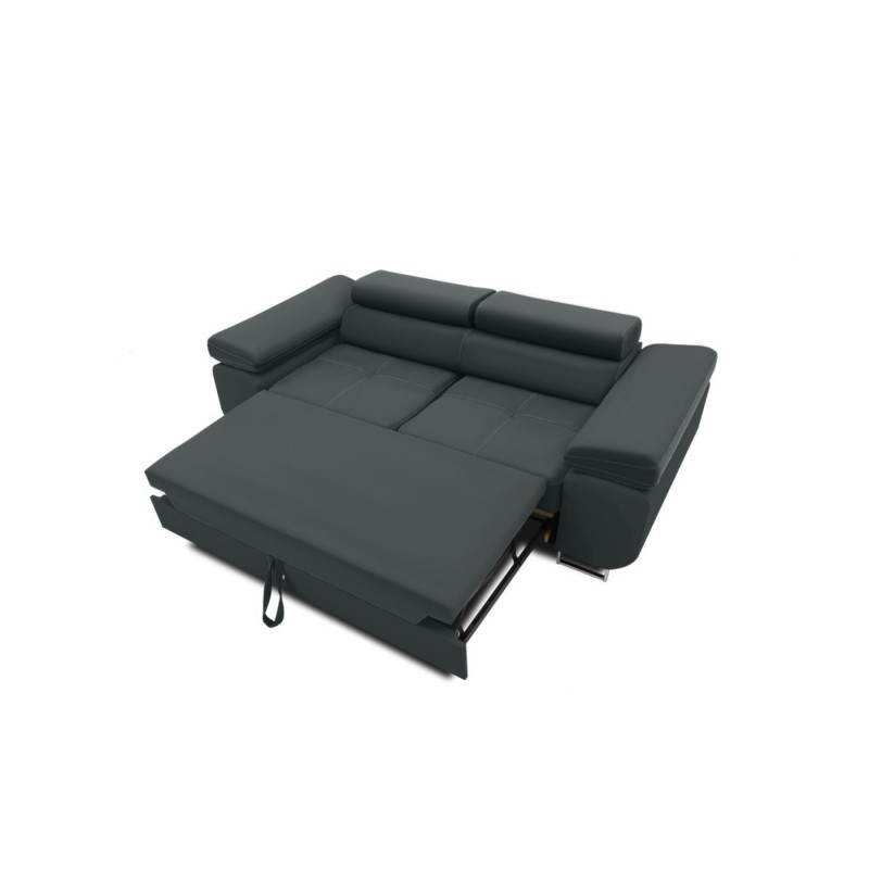 Sofa RIGATTO, Color - DARK GRAY, Sleeping function - With sleeping function Sofa RIGATTO, Color - DARK GRAY, Sleeping function - With sleeping function