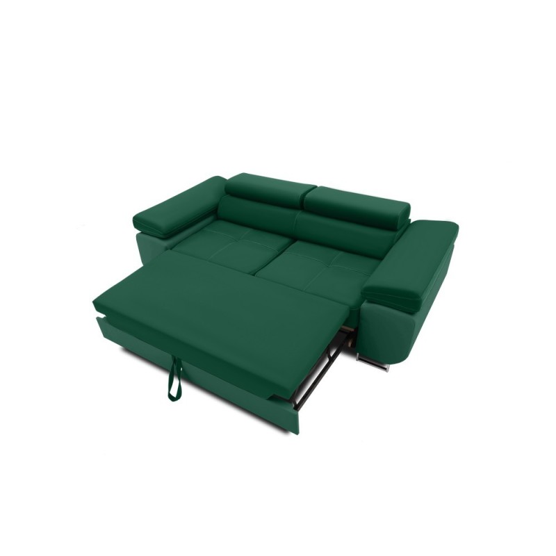 Sofa RIGATTO , Kolor - BUTELKOWA ZIELEŃ, Funkcja spania - Z funkcją spania Sofa RIGATTO , Kolor - BUTELKOWA ZIELEŃ, Funkcja spania - Z funkcją spania