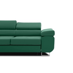 Sofa RIGATTO , Kolor - BUTELKOWA ZIELEŃ, Funkcja spania - Bez funkcji spania Sofa RIGATTO , Kolor - BUTELKOWA ZIELEŃ, Funkcja spania - Bez funkcji spania