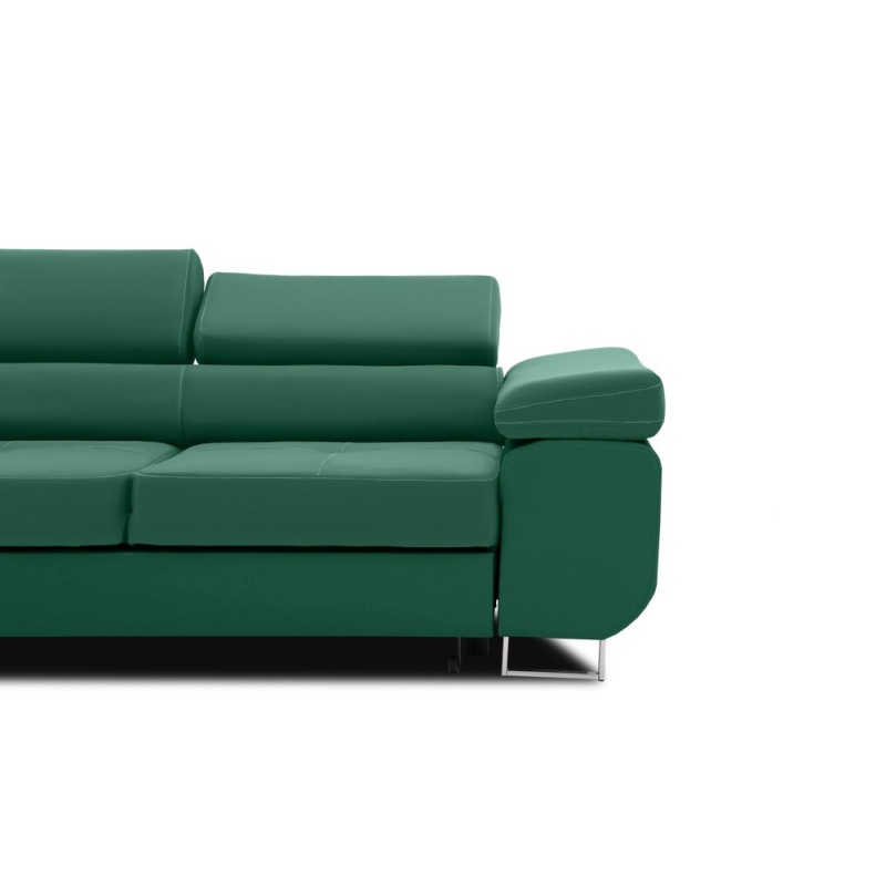 Sofa RIGATTO , Kolor - BUTELKOWA ZIELEŃ, Funkcja spania - Bez funkcji spania Sofa RIGATTO , Kolor - BUTELKOWA ZIELEŃ, Funkcja spania - Bez funkcji spania