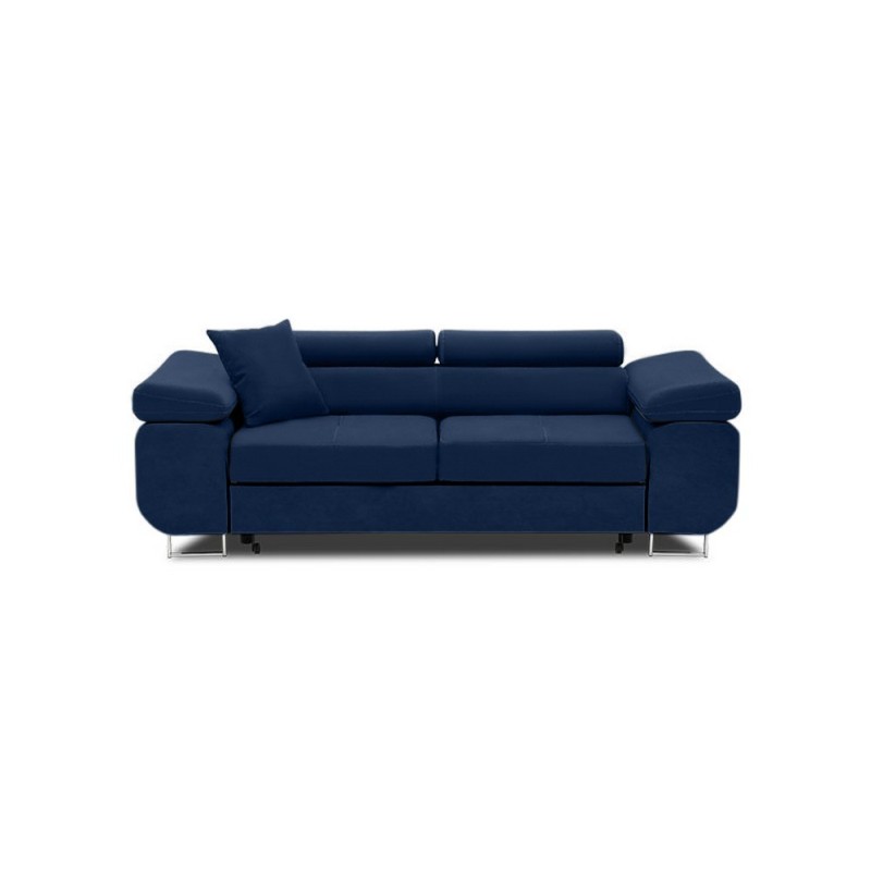 Sofa RIGATTO , Kolor - GRANATOWY, Funkcja spania - Bez funkcji spania Sofa RIGATTO , Kolor - GRANATOWY, Funkcja spania - Bez funkcji spania