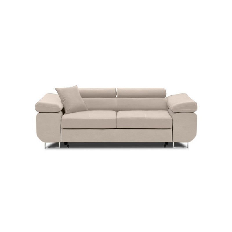 Sofa RIGATTO , Kolor - BEŻOWY, Funkcja spania - Bez funkcji spania Sofa RIGATTO , Kolor - BEŻOWY, Funkcja spania - Bez funkcji spania