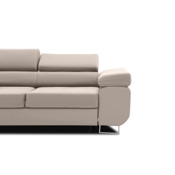 Sofa RIGATTO , Kolor - BEŻOWY, Funkcja spania - Bez funkcji spania Sofa RIGATTO , Kolor - BEŻOWY, Funkcja spania - Bez funkcji spania