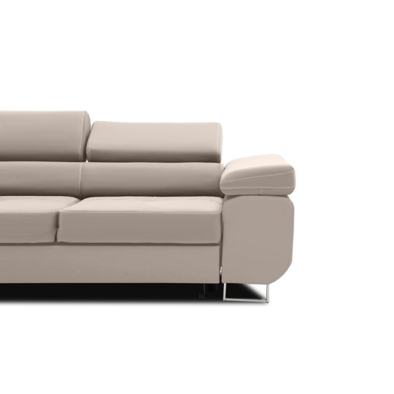 Sofa RIGATTO , Kolor - BEŻOWY, Funkcja spania - Bez funkcji spania Sofa RIGATTO , Kolor - BEŻOWY, Funkcja spania - Bez funkcji spania