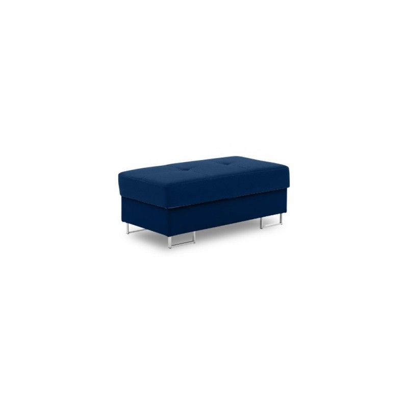 RIGATTO Pouf, Color - NAVY BLUE RIGATTO Pouf, Color - NAVY BLUE