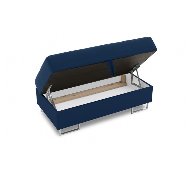 RIGATTO Pouf, Color - NAVY BLUE RIGATTO Pouf, Color - NAVY BLUE