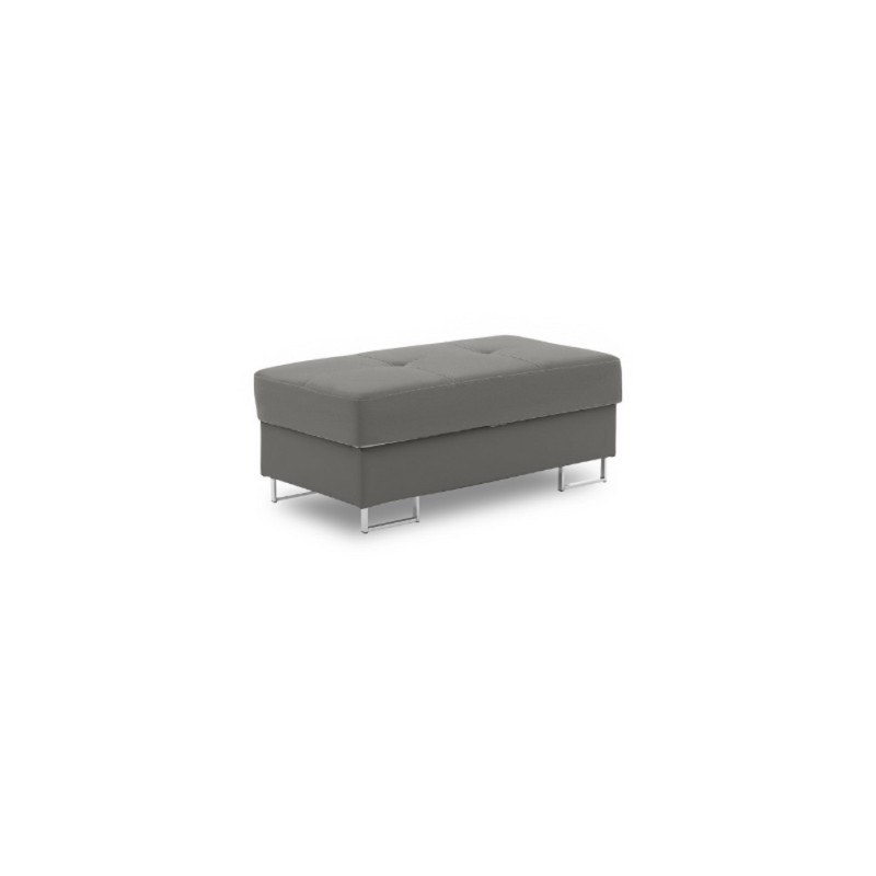 RIGATTO Pouf, Color - LIGHT GRAY RIGATTO Pouf, Color - LIGHT GRAY
