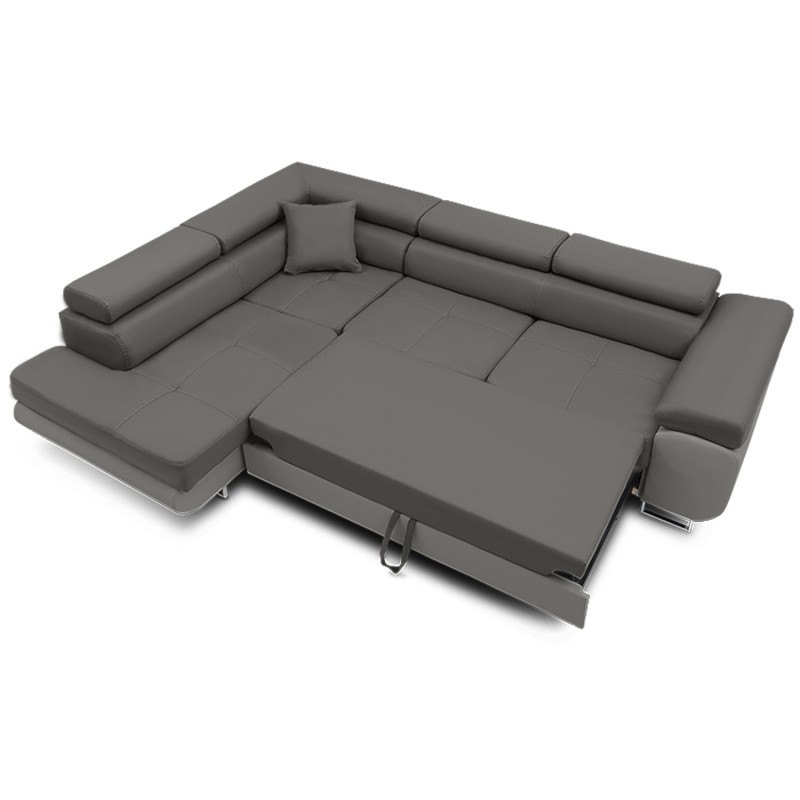 RIGATTO Corner Sofa, Side - LEFT, Color - LIGHT GRAY RIGATTO Corner Sofa, Side - LEFT, Color - LIGHT GRAY