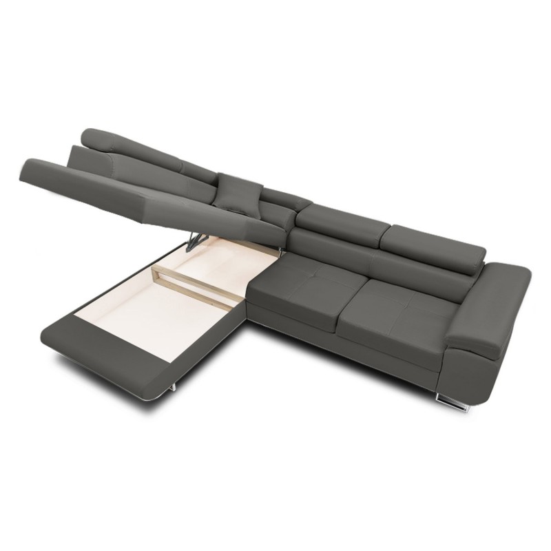 RIGATTO Corner Sofa, Side - LEFT, Color - LIGHT GRAY RIGATTO Corner Sofa, Side - LEFT, Color - LIGHT GRAY
