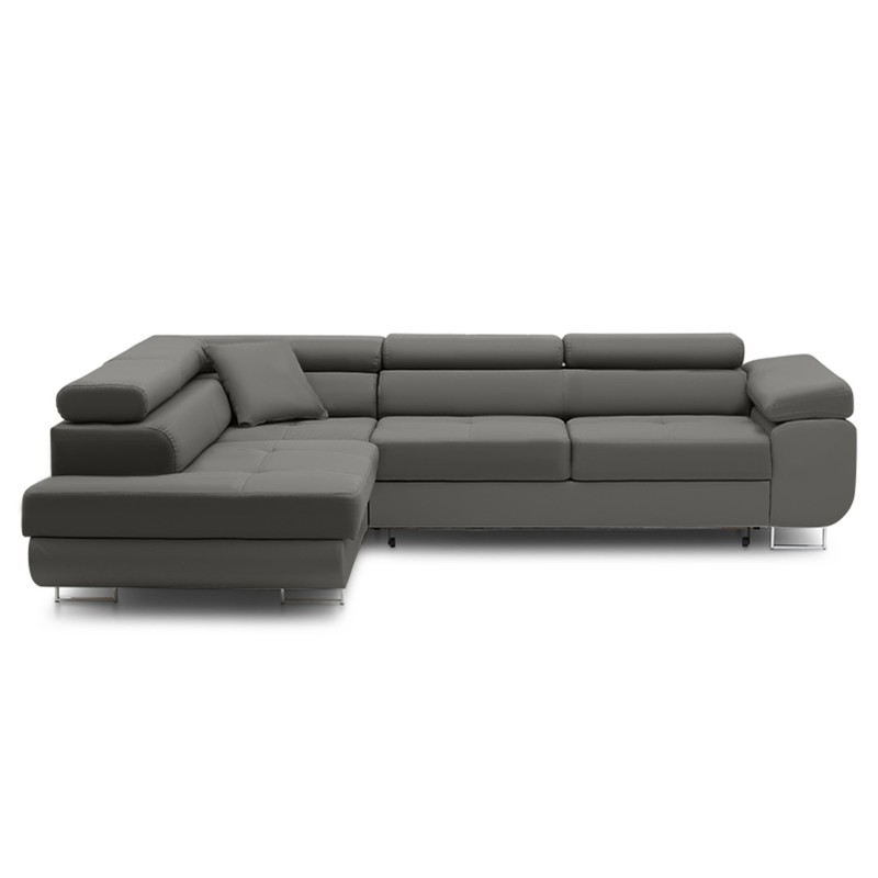 RIGATTO Corner Sofa, Side - LEFT, Color - LIGHT GRAY RIGATTO Corner Sofa, Side - LEFT, Color - LIGHT GRAY