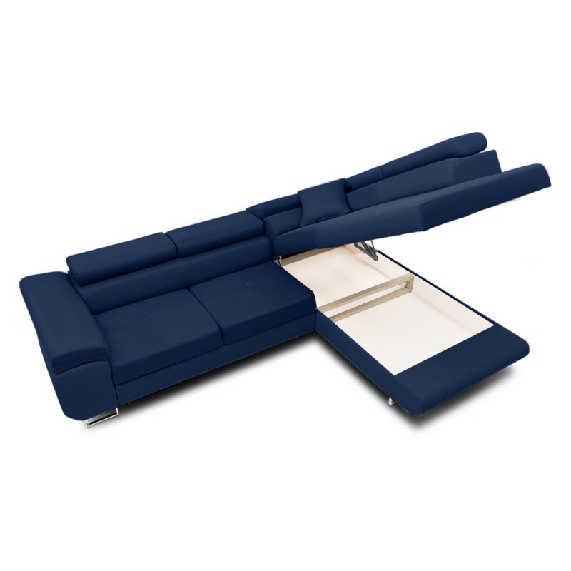 RIGATTO Ecksofa, Seite - RECHTS, Farbe - DUNKELBLAU RIGATTO Ecksofa, Seite - RECHTS, Farbe - DUNKELBLAU