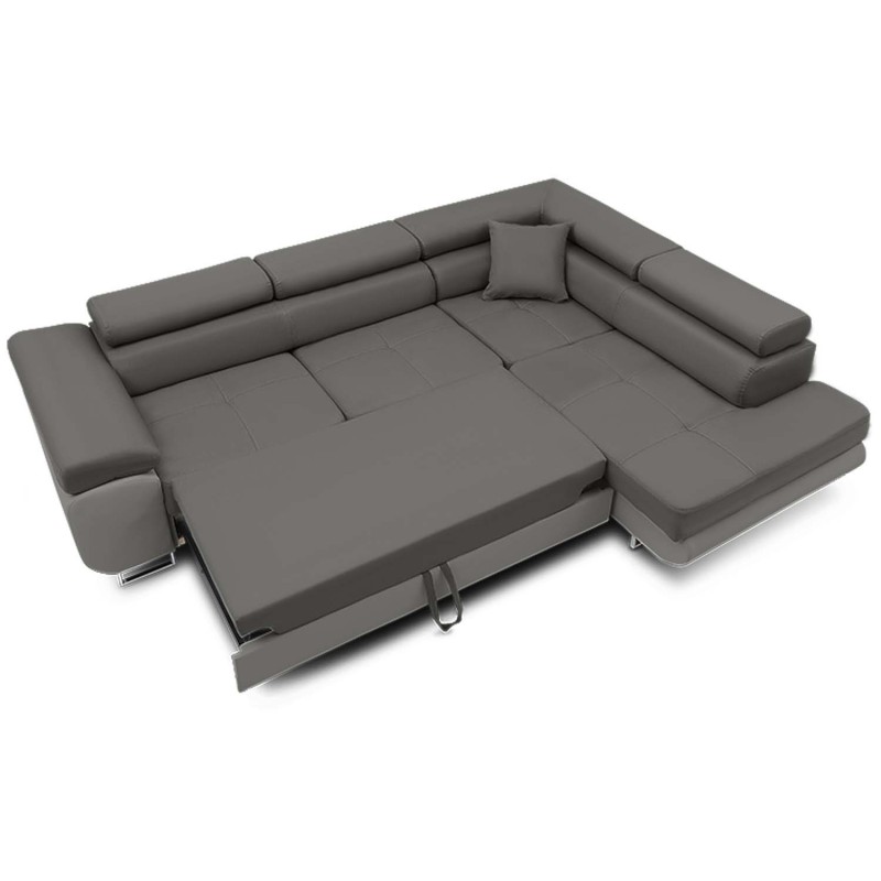 RIGATTO Corner Sofa, Side - RIGHT, Color - LIGHT GRAY RIGATTO Corner Sofa, Side - RIGHT, Color - LIGHT GRAY