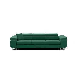 RIGATTO Sofa, Color - BOTTLE GREEN