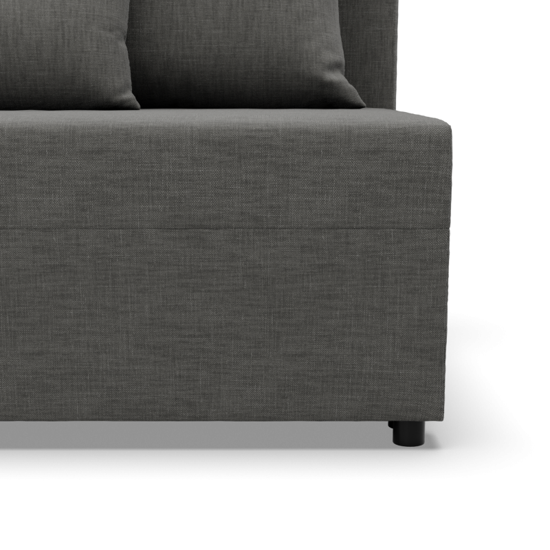 Fermo Lux Corner Sofa, Color - DARK GRAY Fermo Lux Corner Sofa, Color - DARK GRAY