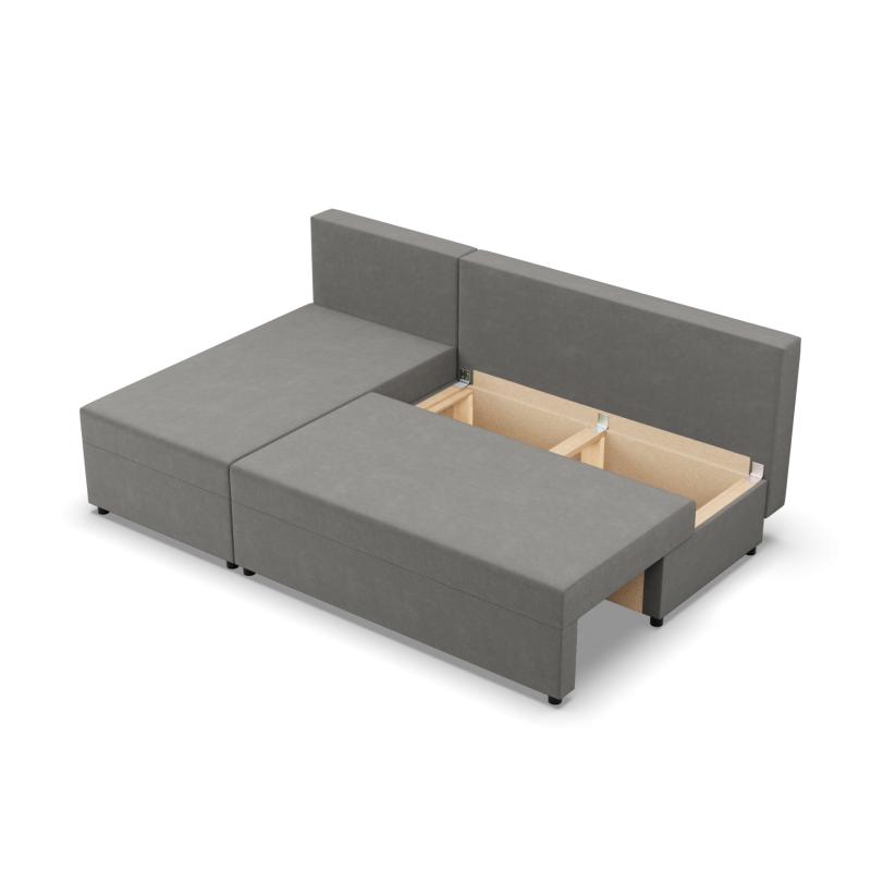 Fermo Kronos Corner Sofa, Color - LIGHT GRAY Fermo Kronos Corner Sofa, Color - LIGHT GRAY