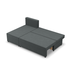 Fermo Kronos Corner Sofa, Color - DARK GRAY Fermo Kronos Corner Sofa, Color - DARK GRAY