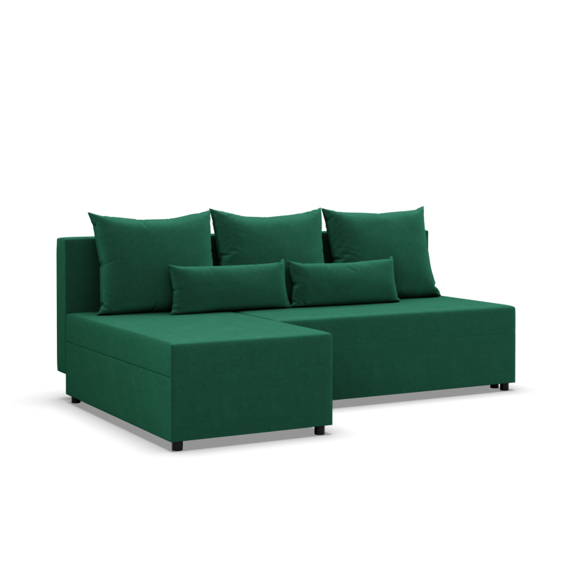 Fermo Kronos Corner Sofa, Color - BOTTLE GREEN Fermo Kronos Corner Sofa, Color - BOTTLE GREEN