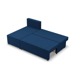 Fermo Kronos Corner Sofa, Color - NAVY BLUE Fermo Kronos Corner Sofa, Color - NAVY BLUE