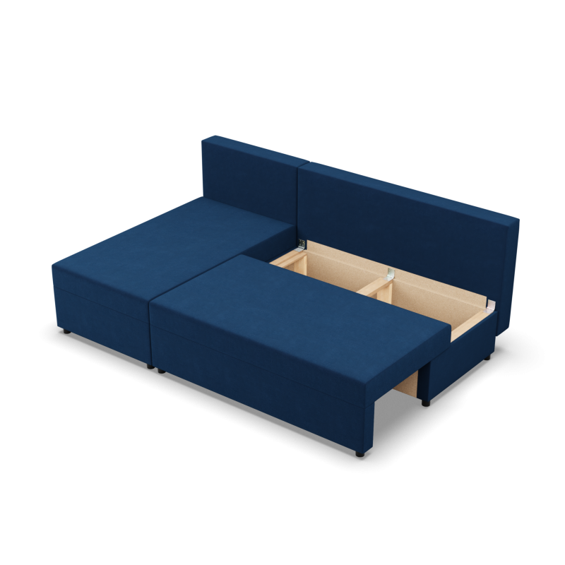 Fermo Kronos Corner Sofa, Color - NAVY BLUE Fermo Kronos Corner Sofa, Color - NAVY BLUE