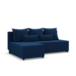 Fermo Kronos Corner Sofa, Color - NAVY BLUE