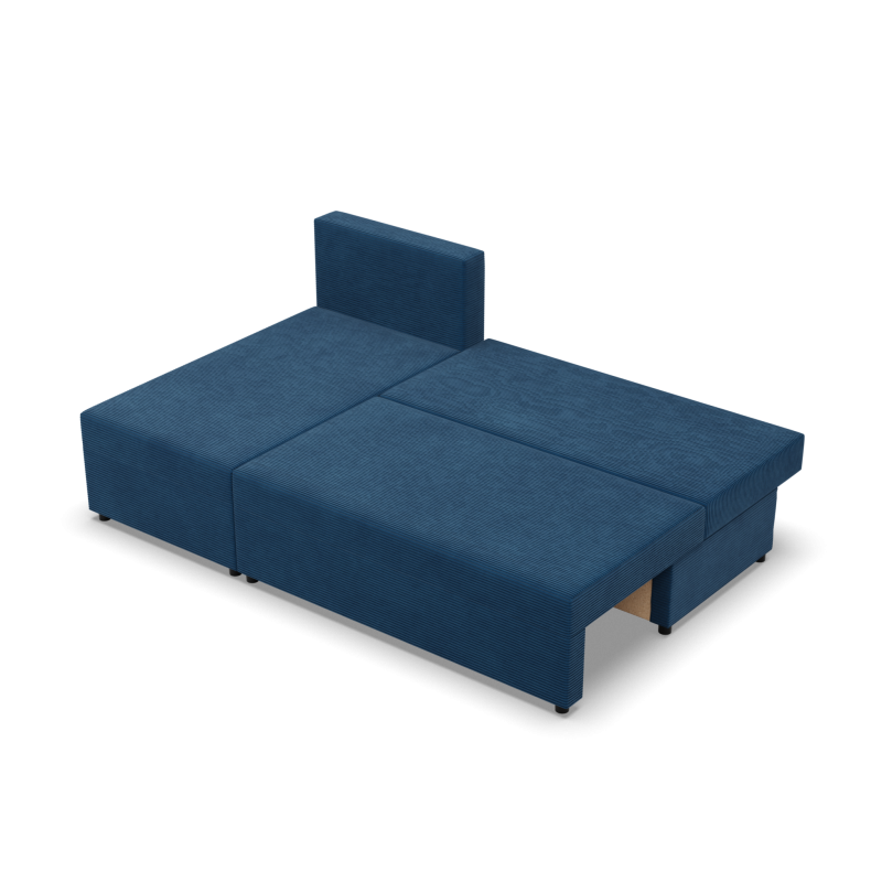 Fermo Poso Corner Sofa, Color - NAVY BLUE Fermo Poso Corner Sofa, Color - NAVY BLUE