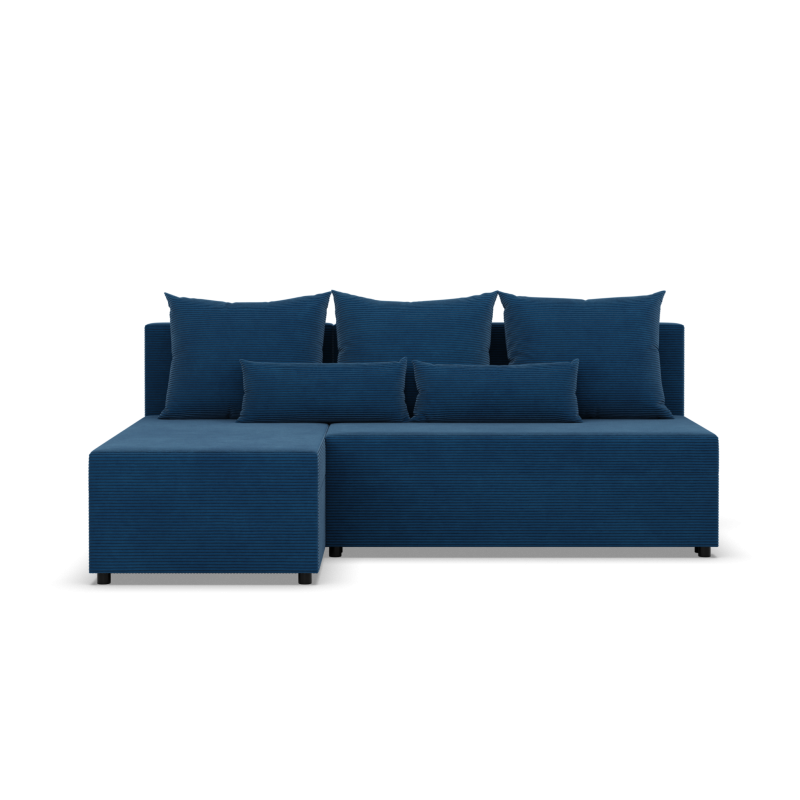 Fermo Poso Corner Sofa, Color - NAVY BLUE Fermo Poso Corner Sofa, Color - NAVY BLUE