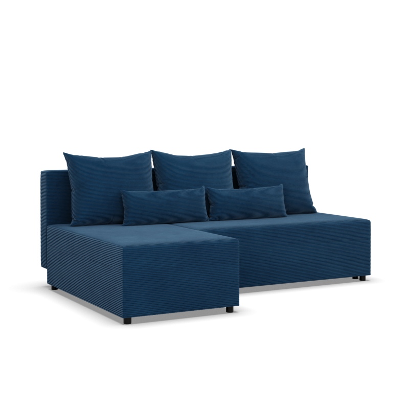 Fermo Poso Corner Sofa, Color - NAVY BLUE Fermo Poso Corner Sofa, Color - NAVY BLUE
