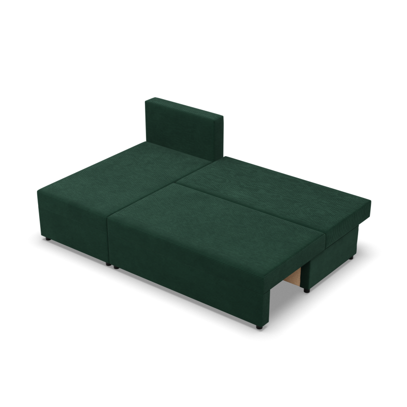 Fermo Poso Corner Sofa, Color - BOTTLE GREEN Fermo Poso Corner Sofa, Color - BOTTLE GREEN