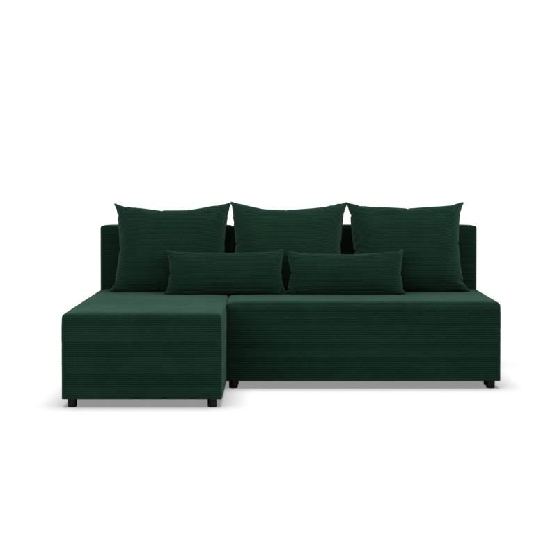 Fermo Poso Corner Sofa, Color - BOTTLE GREEN Fermo Poso Corner Sofa, Color - BOTTLE GREEN