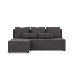 Fermo Poso Corner Sofa, Color - DARK GRAY Fermo Poso Corner Sofa, Color - DARK GRAY