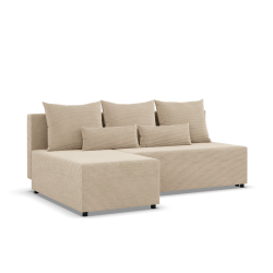 Fermo Poso Corner Sofa, Color - CREAM