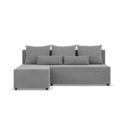 Fermo Poso Corner Sofa, Color - GRAY Fermo Poso Corner Sofa, Color - GRAY