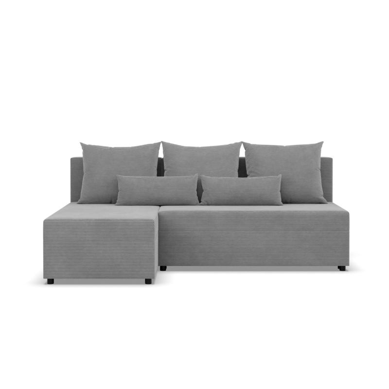 Fermo Poso Corner Sofa, Color - GRAY Fermo Poso Corner Sofa, Color - GRAY