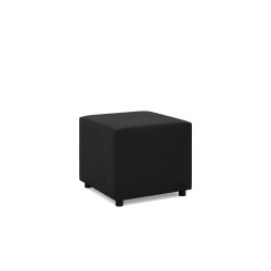 Neo Micro Pouf, Color: BLACK, Size: 50x50