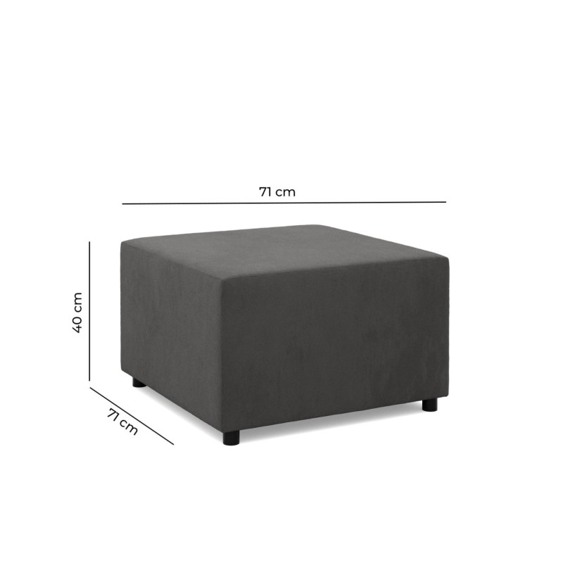 Pufa Neo Mikro, Kolor: BRĄZ, Wymiar: 70x70 Pufa Neo Mikro, Kolor: BRĄZ, Wymiar: 70x70