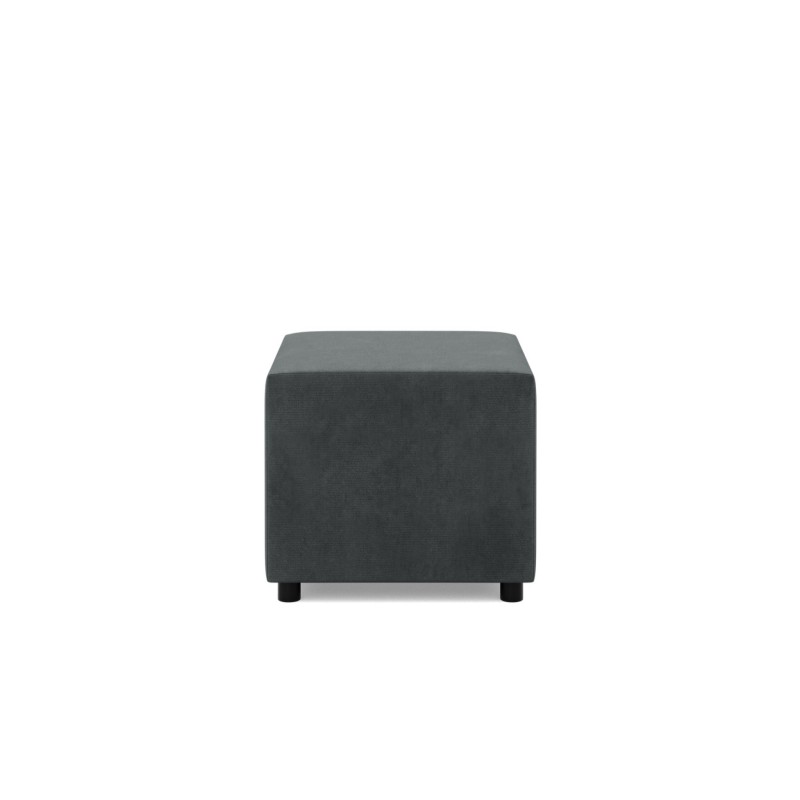 Puf Neo Kronos, Color: GRIS OSCURO, Dimensiones: 50x50 Puf Neo Kronos, Color: GRIS OSCURO, Dimensiones: 50x50