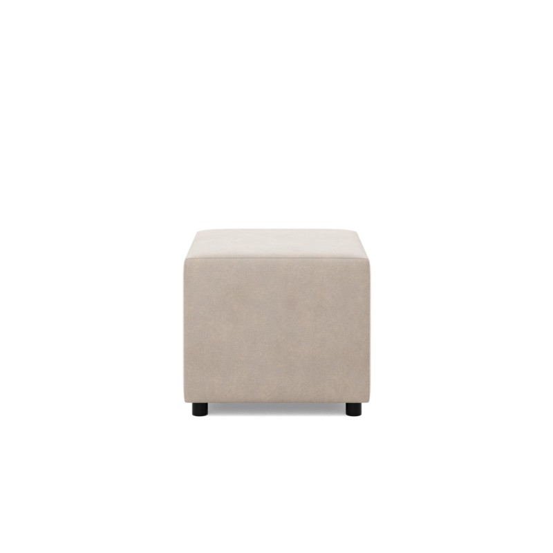 Neo Kronos Pouf, Color: BEIGE, Size: 50x50 Neo Kronos Pouf, Color: BEIGE, Size: 50x50