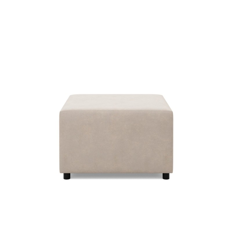 Neo Kronos Ottoman, Color: BEIGE, Size: 70x70 Neo Kronos Ottoman, Color: BEIGE, Size: 70x70