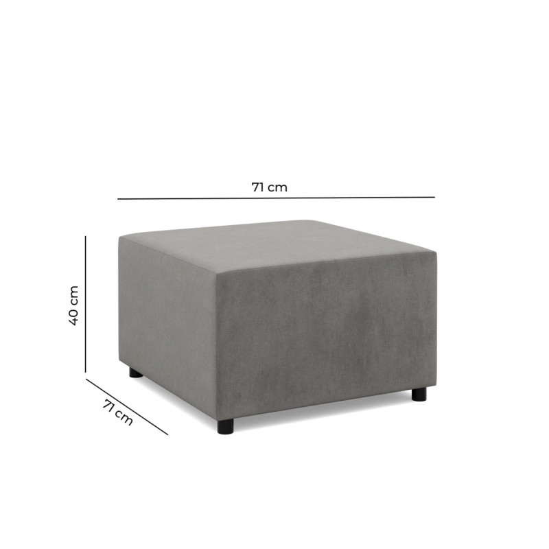 Pufa Neo Kronos, Kolor: BUTELKOWA ZIELEŃ, Wymiar: 70x70 Pufa Neo Kronos, Kolor: BUTELKOWA ZIELEŃ, Wymiar: 70x70
