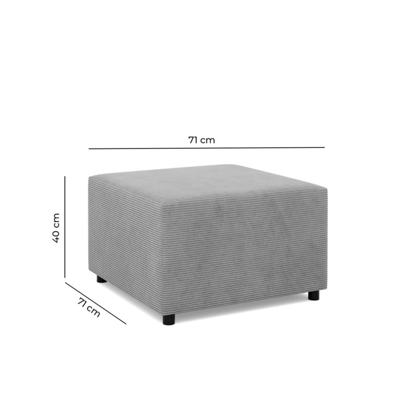 Pufa Neo Poso, Kolor: GRANATOWY, Wymiar: 70x70 Pufa Neo Poso, Kolor: GRANATOWY, Wymiar: 70x70