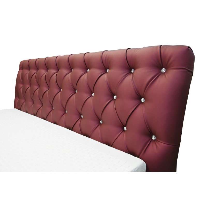 Upholstered bed Asti with storage for bedding, fabric Weave, Inari 87 Upholstered bed Asti with storage for bedding, fabric Weave, Inari 87